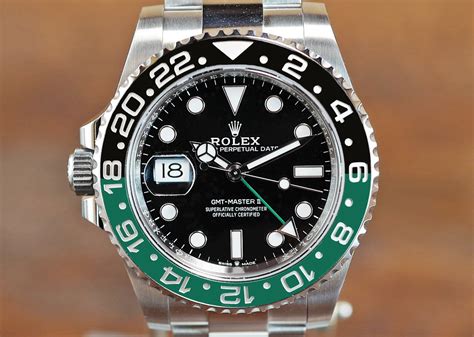 rolex gmt master 2 black green